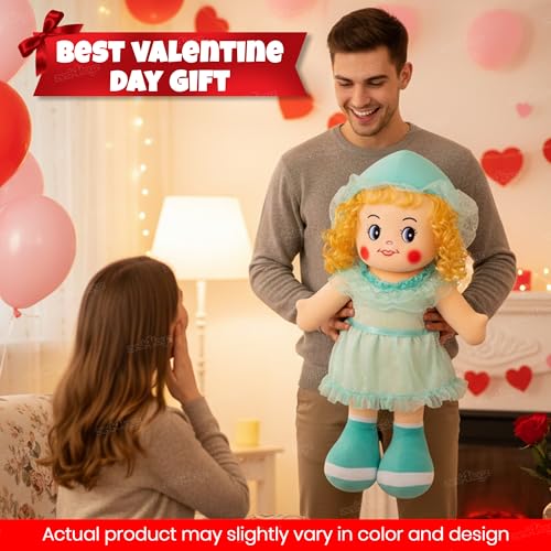 Image of Zest 4 Toyz Doll for Girls (55 cm) Big Size Doll | Soft Doll Toy Gift for Kids | Big Size Stuffed Toy for Kids & Toddlers | Birthday Gifts for Girls - Multicolor