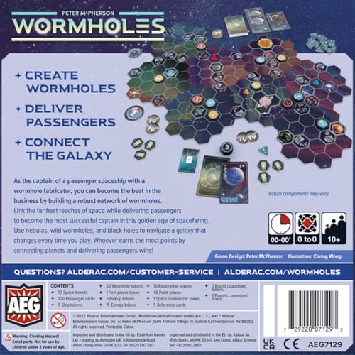 AEG Wormholes Connect the Galaxy Juego de Mesa miniatura 3