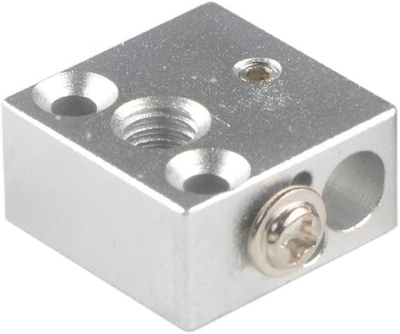 review Baluue Aluminum Block Durable Aluminum Block Printer Accessory Aluminum Heating Block for 3D Printer Parts