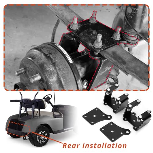 Sanova 9K812 6"Golf Cart Full Lift Kits Fit Ezgo Electric Txt 2001.5-2020 thumb #6