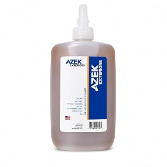 AZEK Adhesive 8oz Plastic Bottle