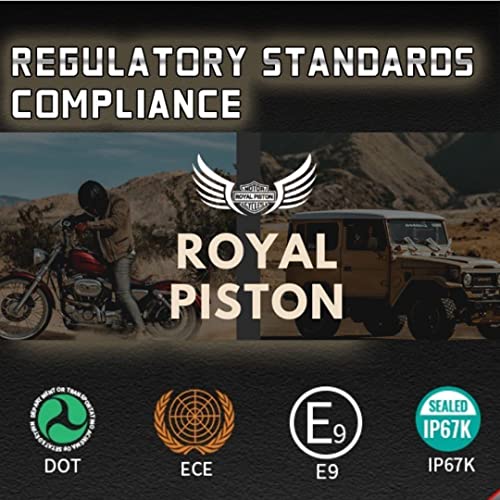 Image of Smart LED 7 inch Headlight | 75-90W | Half Ring Minus | High /Low Beam, DRL | Compatible with Royal Enfield, Thar, Gypsy