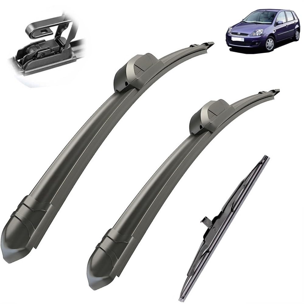 Coppia di Spazzole Tergicristalli per FORD Fiesta VI da 09/08
