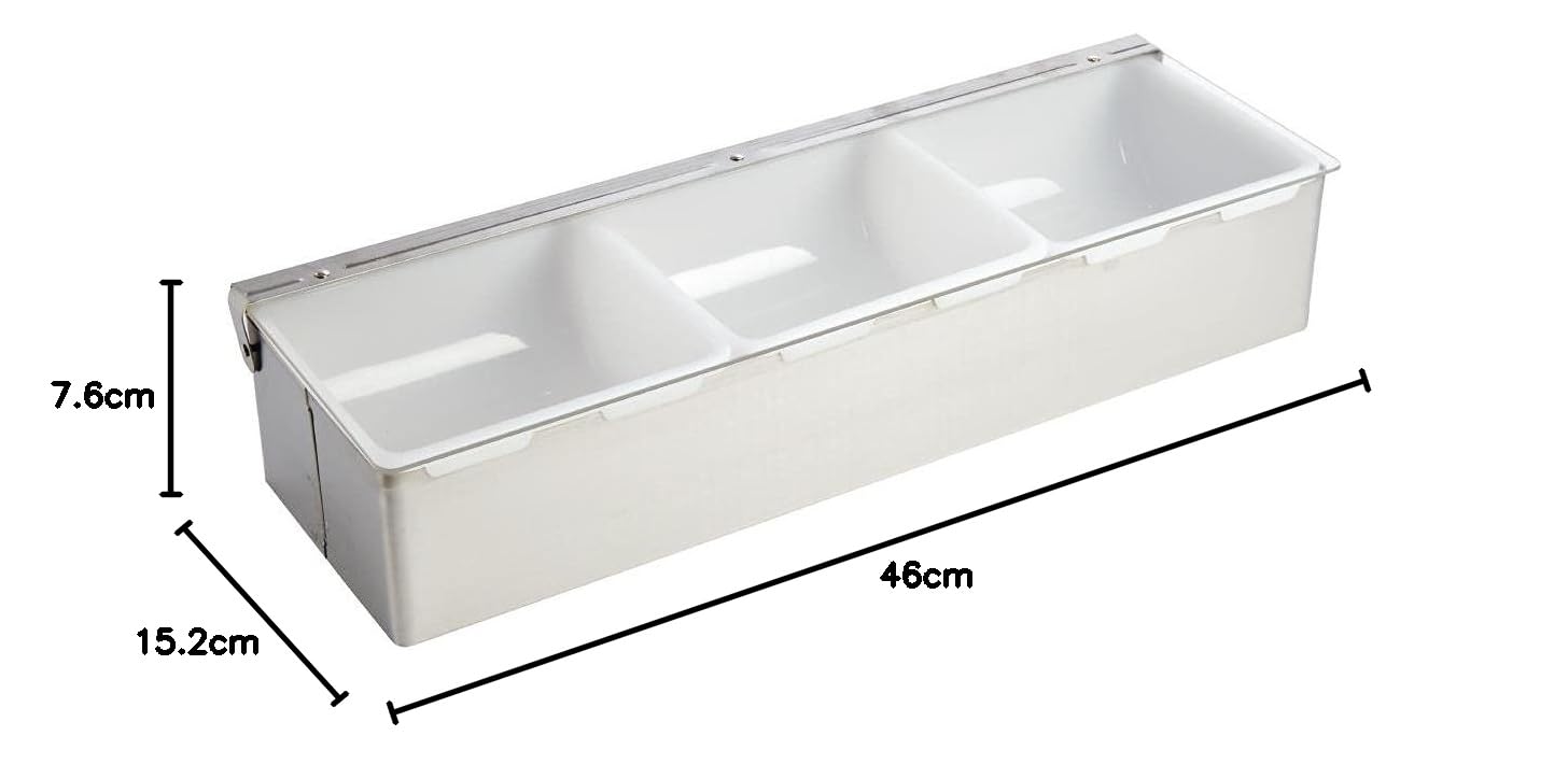 Olympia Beilagenbehälter 3 Fächer