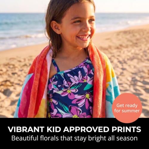 Image of Kanu Surf Girls Morgan Floral Ruffle 1-Shoulder 1-piece Swimsuit
