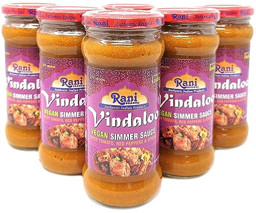 Rani Vindaloo Curry Vegan Simmer Sauce (Spicy Tomato