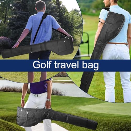 Sac de golf léger et imperméable avec sangle de transport pour homme