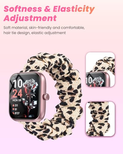 2 Packs Bands para Smartwatch Konitee IDW25 Diseño de Lazo miniatura 4