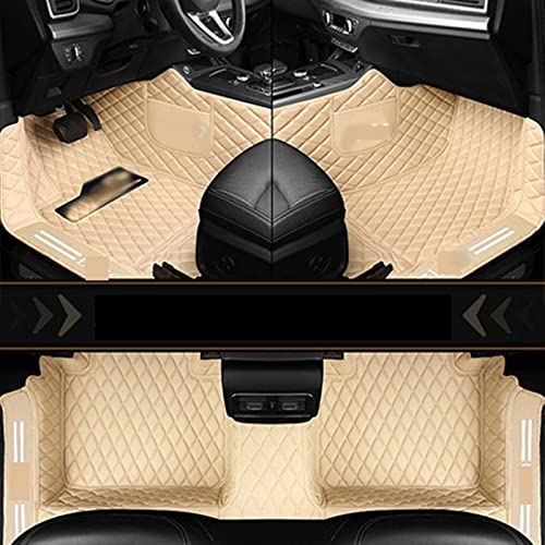 Tapis de voiture beige haut de gamme pour intérieur Toyota Rav4