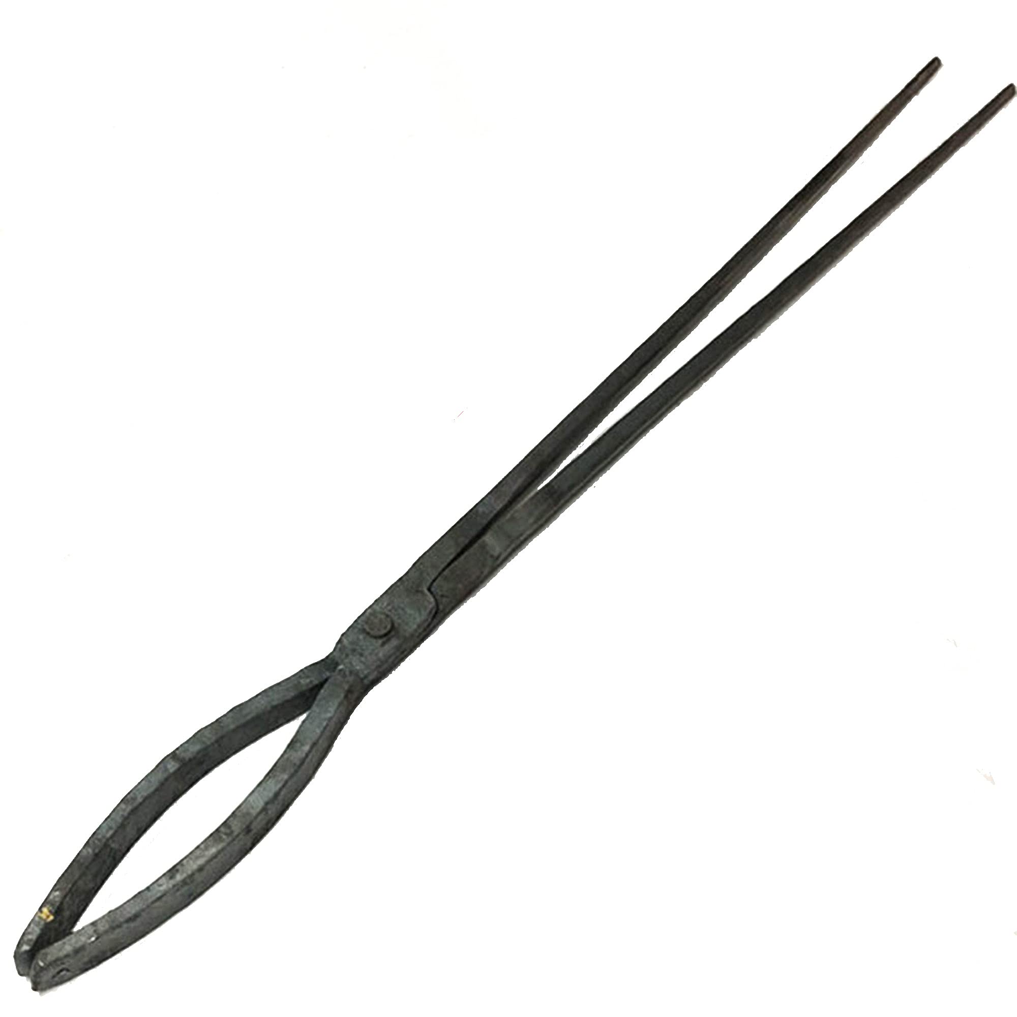 Tenaza de forja pinzas de herrero Tenaza de forja de punta ovalada Planta de forja de tornillo de banco de yunque Tenaza de forja de 40/50/60/100 cm,60cm