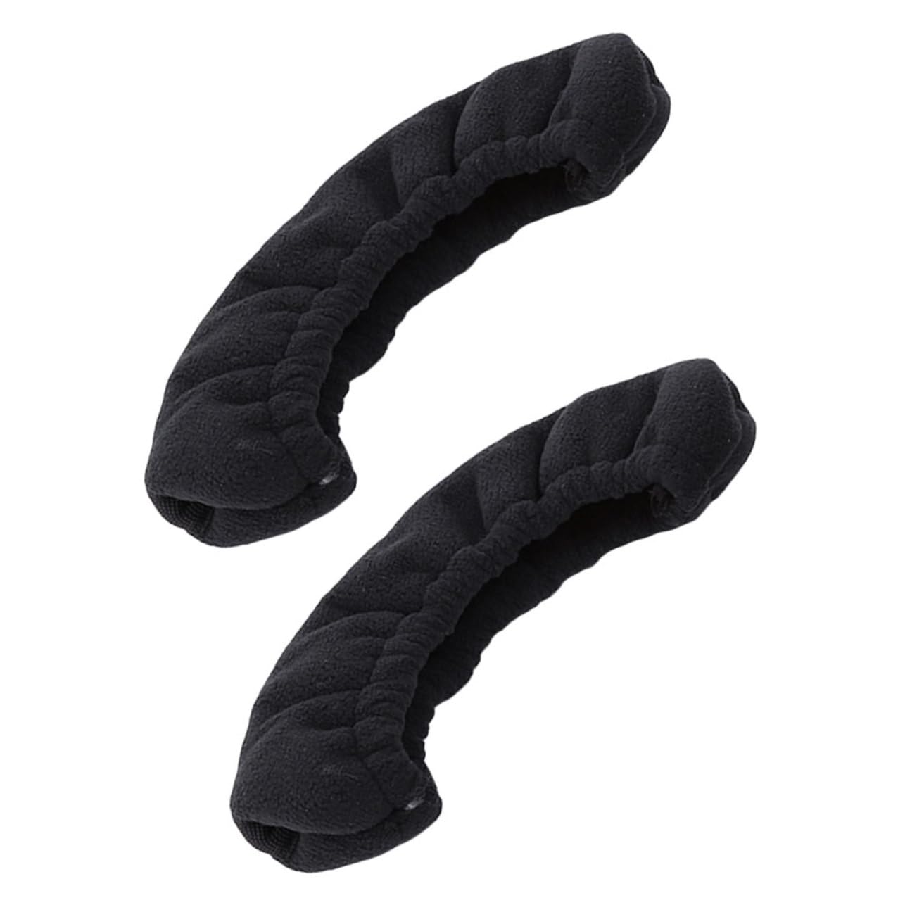 HANABASS Cubierta de Patín Elástica para Hielo Protector de Cuchillas de Patinaje de Limpiar y Usar para de Hockey y Artísticos de Negro
