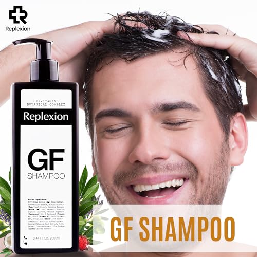 Replexion Hair Growth Shampoo, Healthy Scalp and Thicker Hair with Botanical Growth Factor, Reduce Hair Loss - Image 2