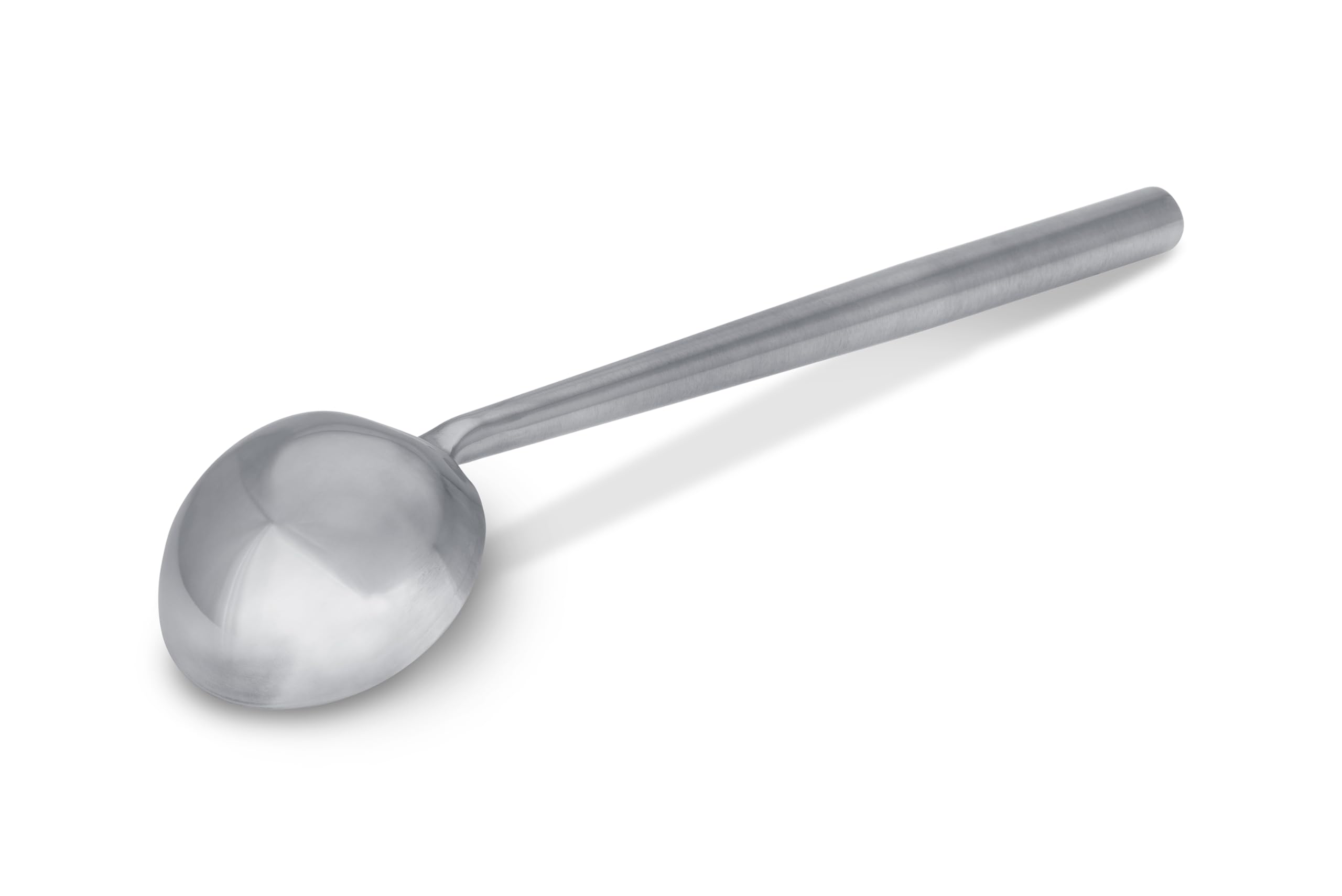 Craft Wok Small s/s Wok Ladle Stainless Steel Traditional Wok Hoak with Stainless Handle Professional Asian Kitchen Utensil for Stirring Serving / 732W93-1 - Image 2