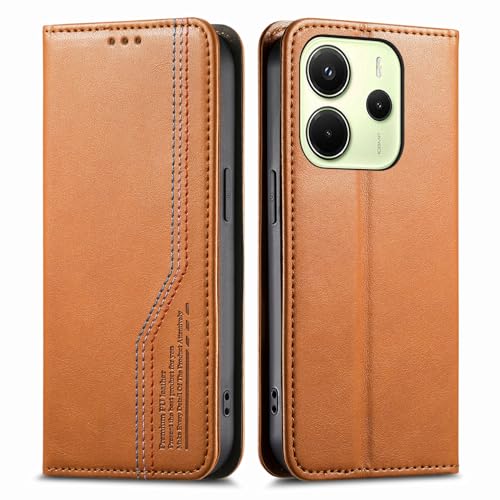 �X�}�z�P�[�X �Ή��@�� for Redmi Note 14 4G�i164mm�j ���X�g�o���h���}�O�l�b�g���� �t���b�v�X�^���h �E�H���b�g �J�[�h�X���b�g�P�[�X Brown