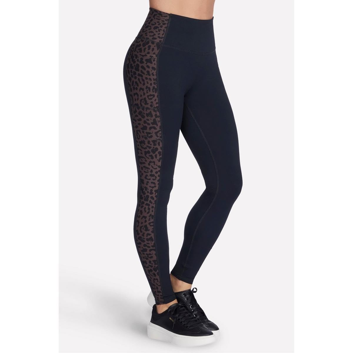 Skechers Gowalk Fl Hw Cheetah Legging - Leginsy Kobiety