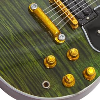 AXMAN Stuart Adamson Miniature Guitar Replica – Cadeaux de Musique – Échelle 1/4 ornementale Faite à la Main – Boîte d’Affichage - Les Beatles, Paul McCartney, John Lennon, RIngo Starr, George Harrison AXMAN Stuart Adamson Miniature Guitar Replica - Cadeaux de Musique - Échelle 1/4 ornementale Faite à la Main - Boîte d’Affichage – Image 4