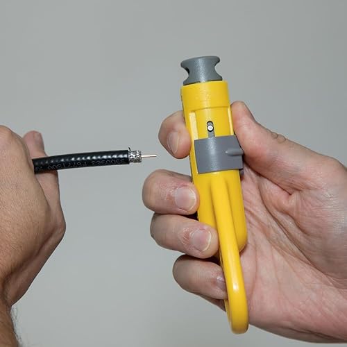 Miniatura 9 de Klein Tools VDV110-095 Pelador de cable coaxial radial