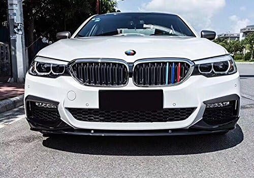 2017+ MP 5 Series G30 Front Lip 530i 540i Sport Model //Carbon Fiber Front Lower Lip Spoiler for BMW G30 (Lip with Flaps)