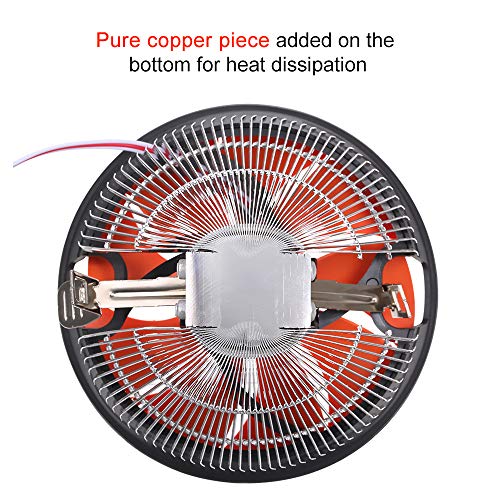 Resfriador, Andoer Ventiladores do tubo de calor do cooler da CPU hidráulica Substituição silenciosa