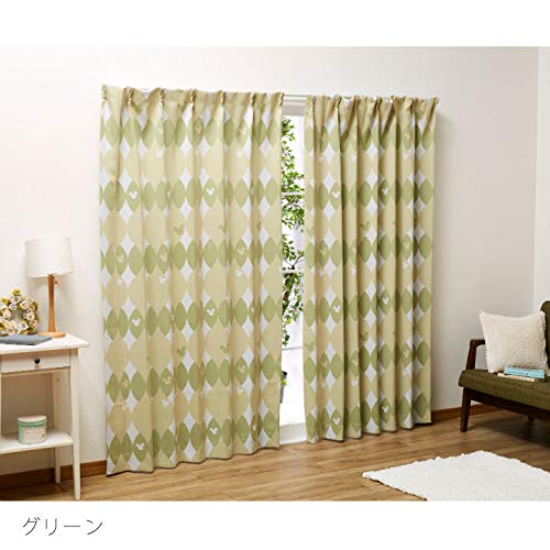 Amazon｜Disney(ディズニー) ミッキー 2級 遮光 カーテン 2枚組