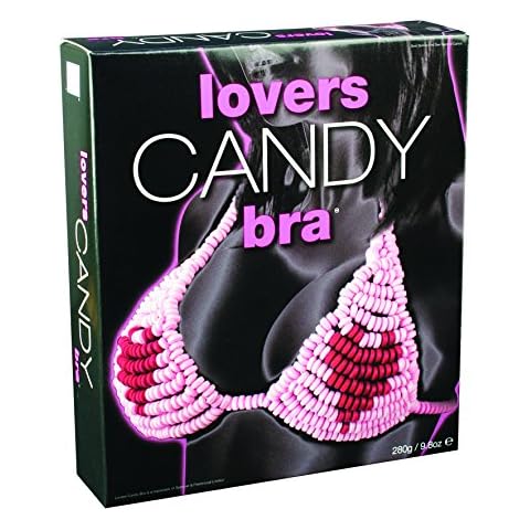Great Present Gift idea Great for Christmas, Birthday, Stocking Fillers, Secret Santa - Lovers Candy BraFun Sweets - Ideal for Ladies, Women, Womens Cover