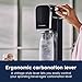 SodaStream - ART Sparkling Water Maker | VALUE BUNDLE | CQC CO2 system | Includes 2x CO2 Cylinders, 2x 32 Fl Oz Dishwasher Safe Bottles, 2x Bubly Flavor Drops | Combine with Pepsi Flavors | Black