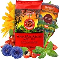 Yerba Mate Green ’Mas Energia Guarana’ 1kg – Brasilianischer Mate-Tee mit Guarana & Minze | Fruchtiger Yerba Mate Tee | Natürliche Energie ohne künstliche Zusätze | Vegan