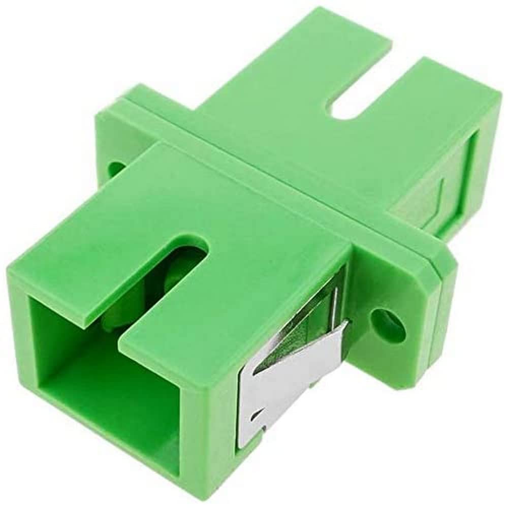 Elfcam Fiber Optic Adapters and Couplers SC/APC to SC/APC Singlemode Simplex (5PCS)