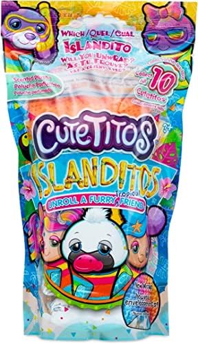 Cutetitos New Island Theme - Scented Islanditos - Surprise Stuffed Animals - Collectible Island Plush - Series 1