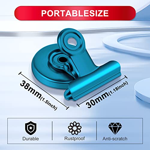 Diyself 8 Pack Magnet Clips, Strong Fridge Magnets Clips, Heavy Duty Refrigerator Magnets, Clip Magnets For Classroom, Whiteboard, Office, Photo, Magnetic Clips Locker Decorations For Girls, Kids #TOP6