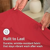 Vista 381 de King Fitted Bed Sheet - Bottom Single Fitted Sheet Only - Ultra-Soft Hotel Luxury Bedding w/ 8-16 Inch Deep Pockets - Breathable, Cooling & Wrinkle