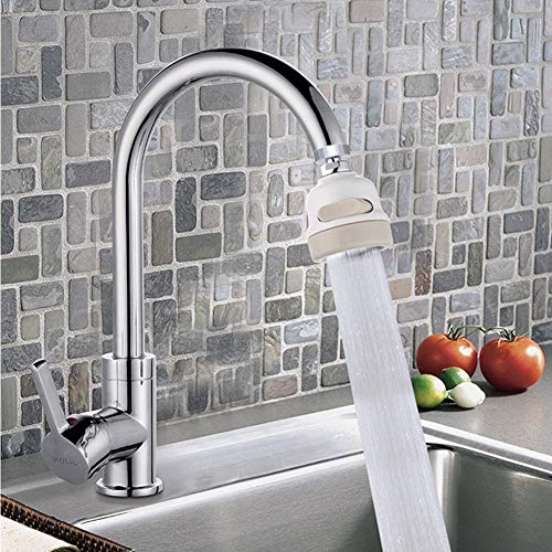 Moveable Tap Head 360 Degree Kitchen Water Rotatable High Pressure Sink Faucet - Thumbnail 4