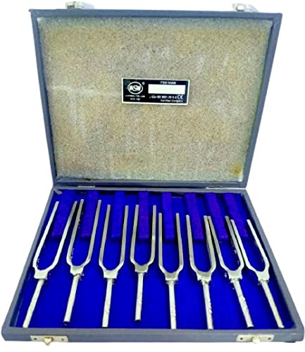 Tuning Forks - Set of 8, Scientific Steel Tested Frequency Tuning Forks (B09Q9BQ3W4) Amazon Price History, Amazon Price Tracker