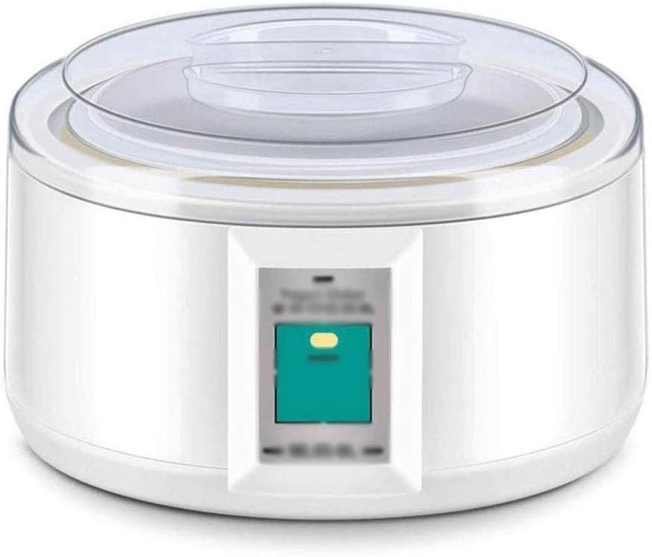 Fully Automatic Yogurt Machine, Reusable Glass Jars with 7 Glass and 1 Stainless Steel Container