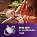 Philips Avent ultra soft Schnuller – kiefergerecht geformtes Design, für Babys von 0–6 Monaten, flexibles Saugerschild, symmetrischer Silikonsauger, BPA-frei, 4er-Pack, SCF091/50