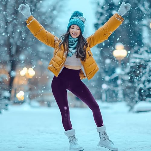 Image of ZOOSIXX High Waisted Leggings for Women Tummy Control Soft Workout Lounge Gym Pants