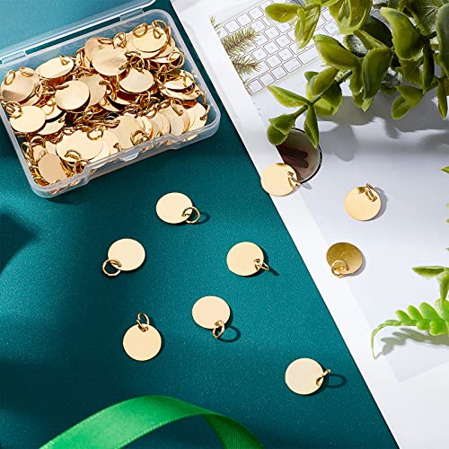 SUPERFINDINGS 100Pcs Ciondoli per Tag Vuoti in