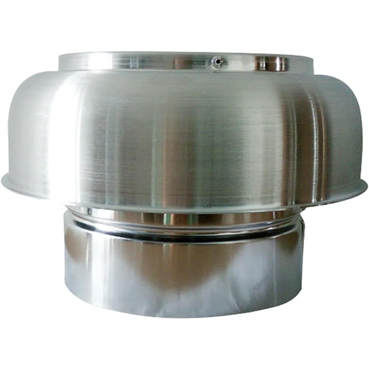 IGNVXMGKP Chimney Cowl Cap, 8 Inch Round Roof Vent Cap Rain Cover Roof Exhaust Vents, Chimney Cover Outside Roof Rainproof Vent Cap, Stovepipe Finial