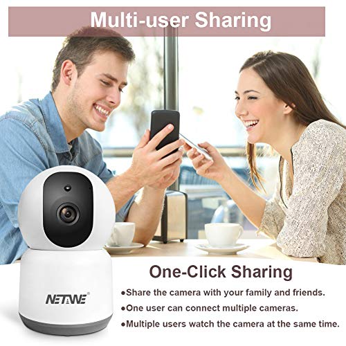 Netwe 4MP Security Camera WiFi IP Camera Dual Band 5Ghz/2.4Ghz Indoor Home Wireless Camera for Dog Pet Baby Nanny… - Image 6