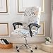 Chair Cover Office Chair Covers All-inclusive Dustproof Elastic Zip Chair Protector Cover Modern High Back Compute Chair Protector Soft Universal Rotating Chair Cover Slipcover,Removable Washable
