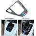 Arotom Carbon Fiber Gear Shift Control Panel Sticker Mix-Color for 3 Series BMW E90 E92 (Mix Color)