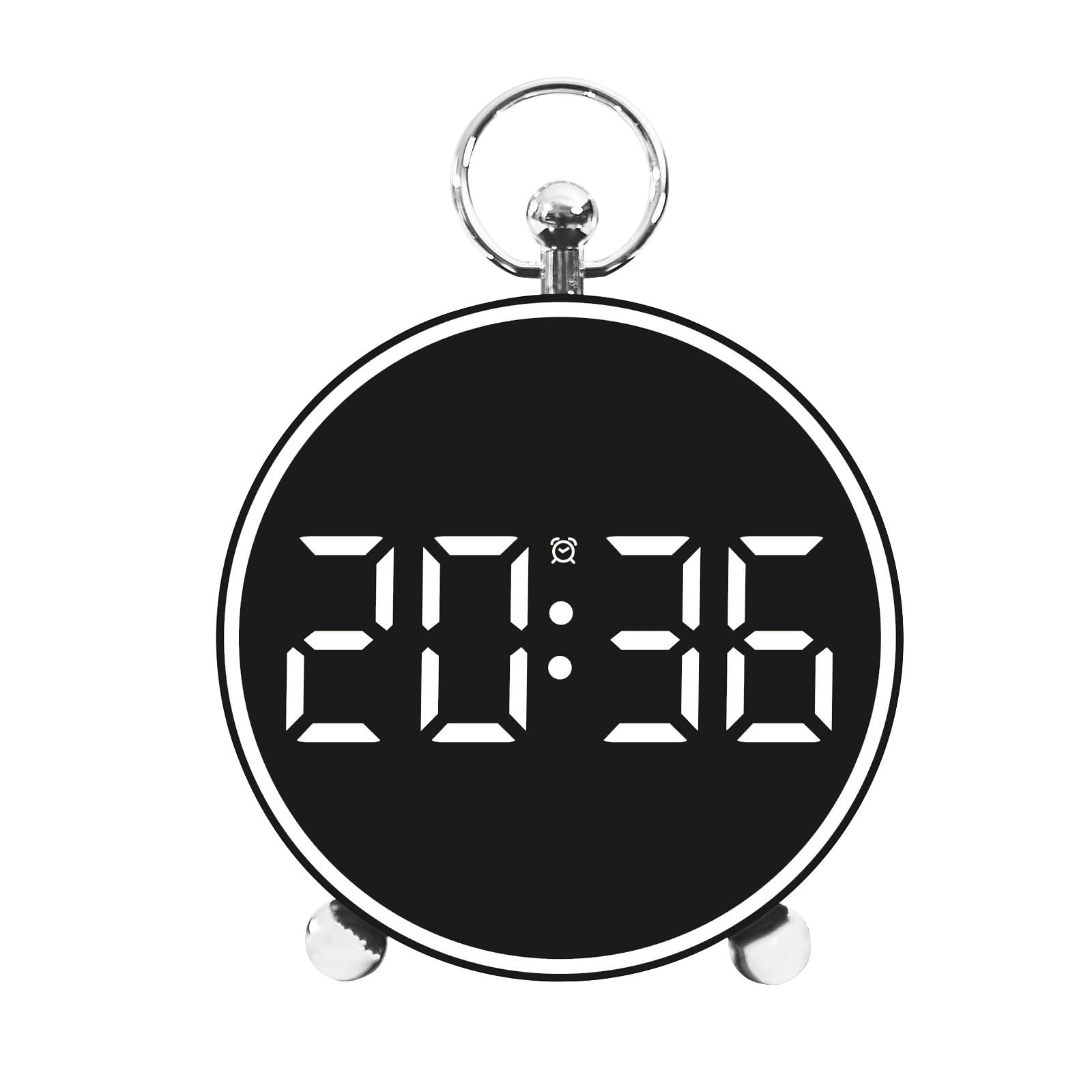 OAVQHLG3B Digital Alarm Clocks for Bedrooms Led Alarm Clock Gifts Electronic Clock LED Clock Home Bedside Clock Temperature