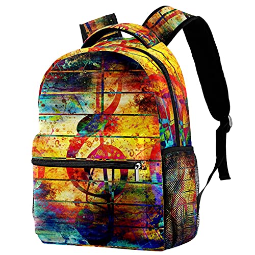 Sac à dos de voyage multicolore enfants grand volume avec gourde
