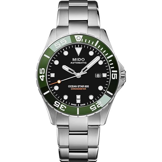 MIDO Ocean Star 600 C Special Edition M026.608.11.051.01 Reloj Automático para Hombres Reloj de Buceo