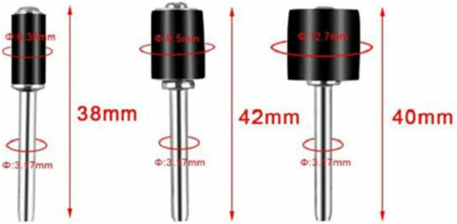 132PCS Sanding Bands Drum Sleeve Grit Mandrel Drum Kit Rotary Tools Accessories with Mandrels Abrasive Sanding Band