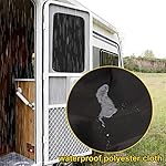 DenForste RV Door Window Shade 25 x 15.5 Inch Camper Sunshade Privacy Screen Window Cover Motorhome Sun Shade Waterproof - Image 2