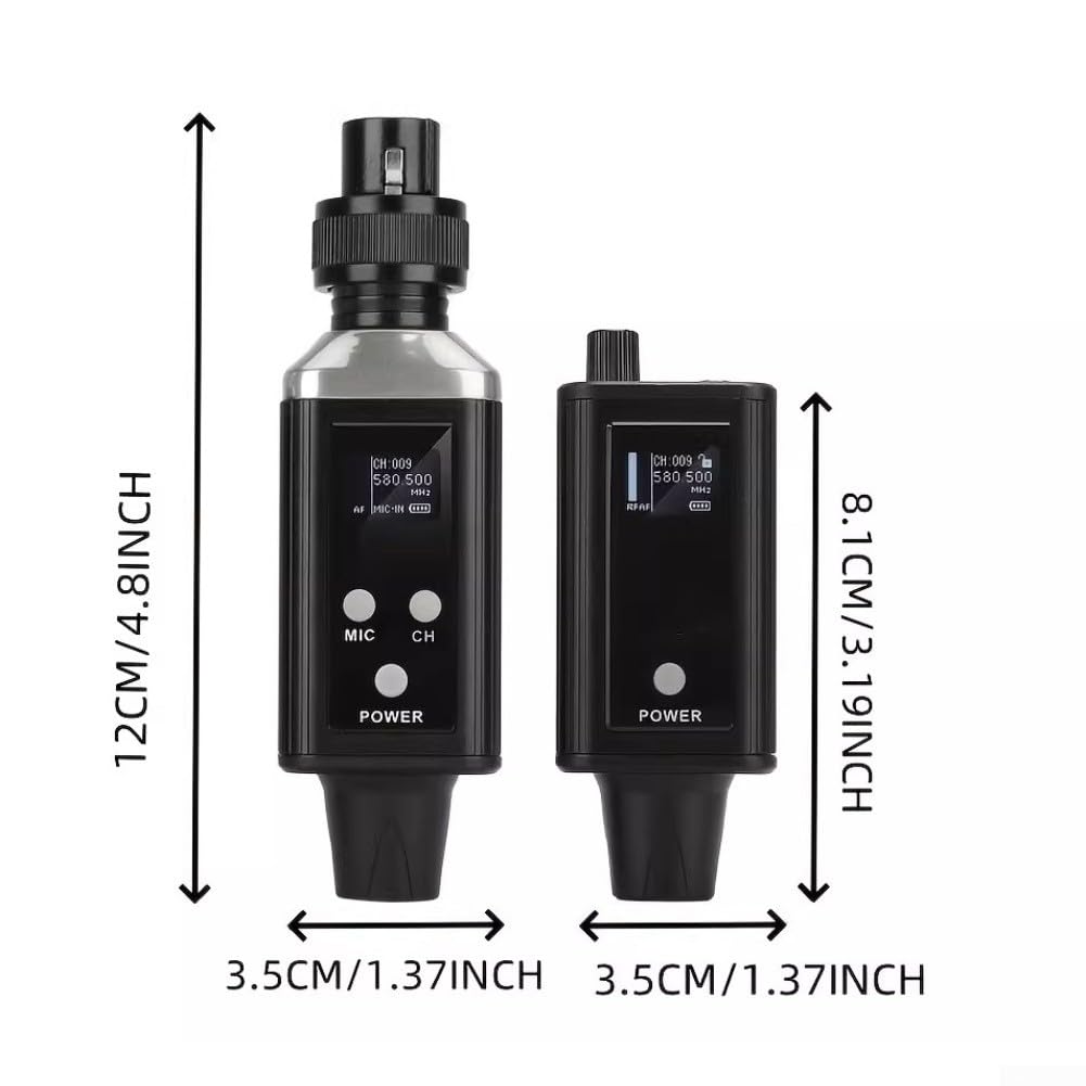 Sistema wireless, UHF Wireless In-Ear Monitor System professionale per performance palcoscenico conferenze Band prove IEM Dual (uno a uno)