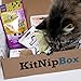 KitNipBox | Happy Cat Box | Monthly Cat Subscription Boxes Filled with Cat Toys, Kitten Toys, North American Grown Catnip Toys, and Cat Treats