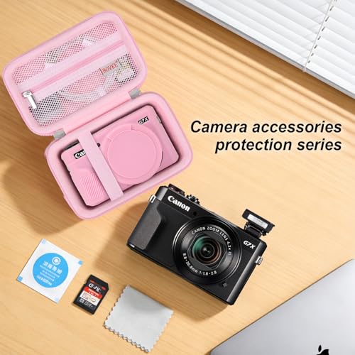 Funda Hard Case + Silicone Cover para Canon PowerShot G7 X Mark II miniatura 6