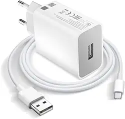 Carregador Xiaomi Turbo 22,5W + Cabo USB-C 100cm Original